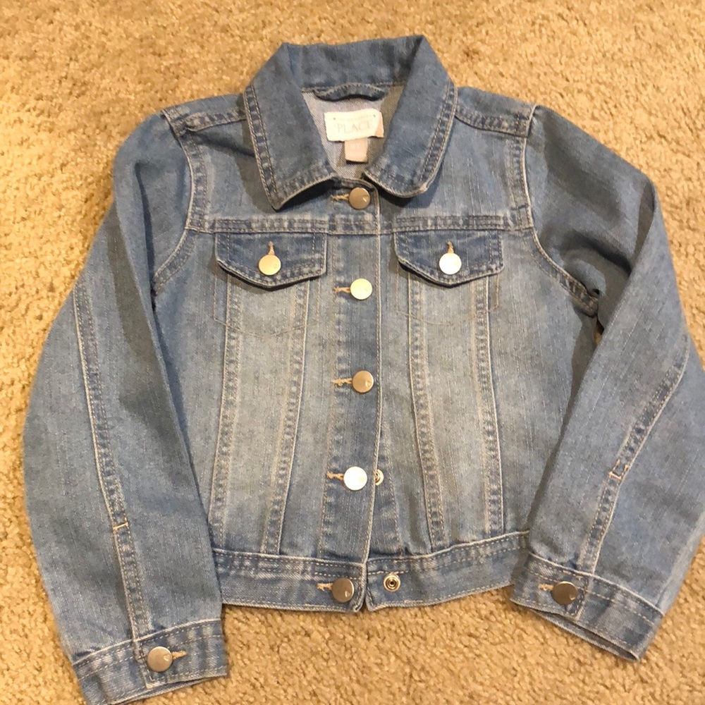 5T girls jean jacket NWOT